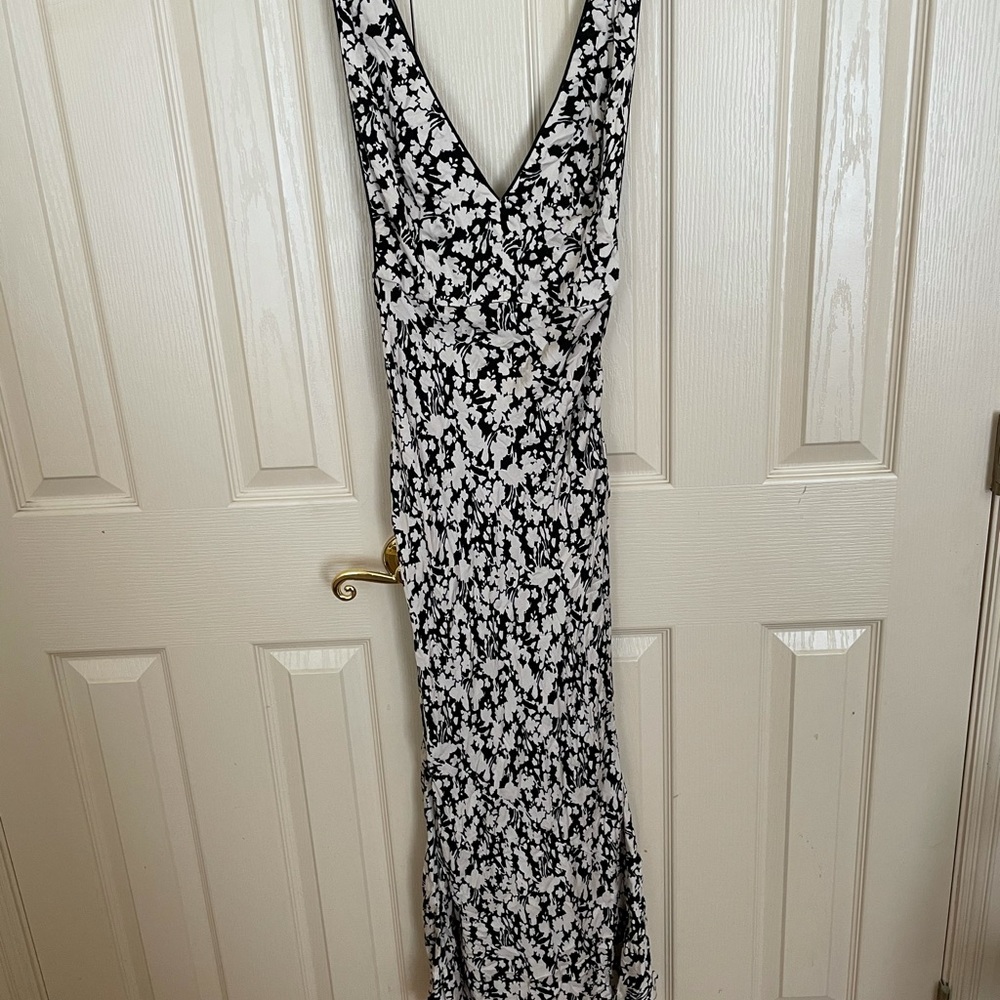 Free People Jet Combo Floral Maxi Dress